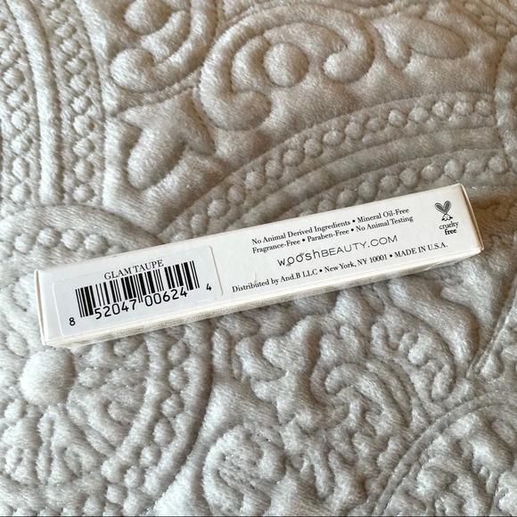 NWT! Woosh Beauty SPIN-ON Vegan Non-Sticky Lip Gloss in GLAM TAUPE - Picture 11 of 12
